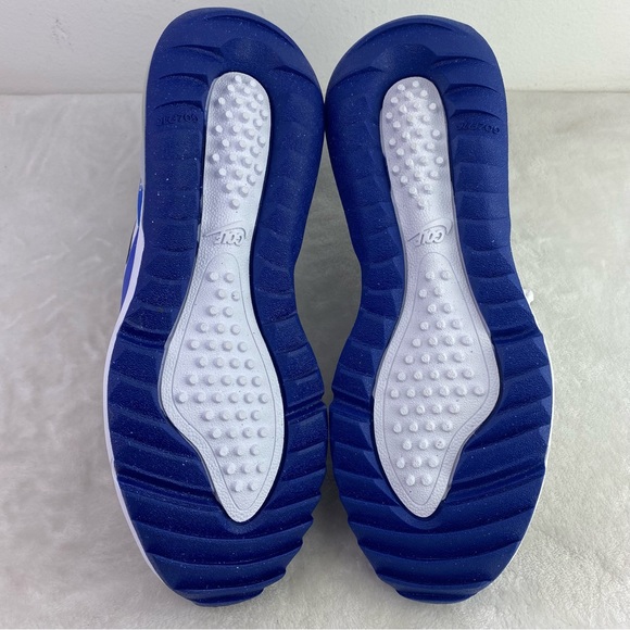 New Nike Air Max 270 White Racer Blue Black CK6483-106 Men's Golf Shoe - Picture 12 of 12